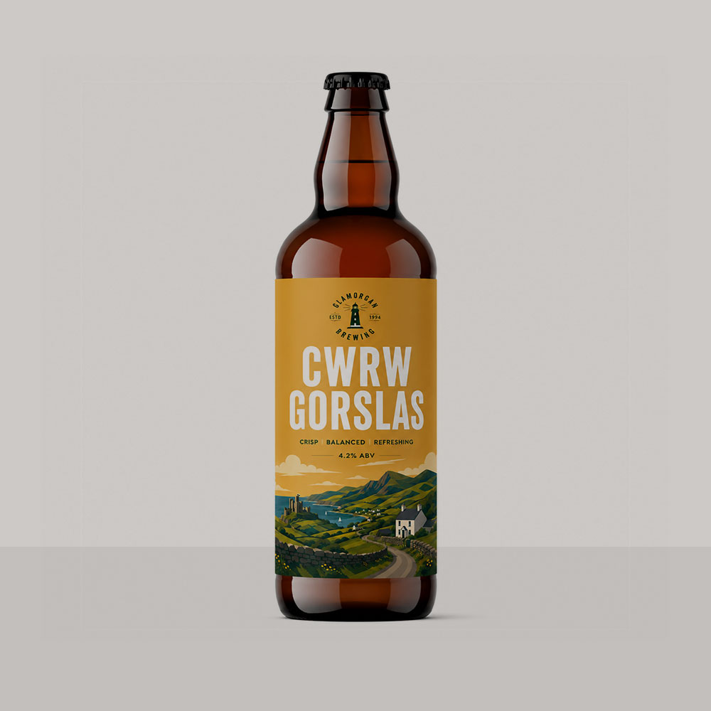 Cwrw Gorslas Bottle — Crisp · balanced · refreshing