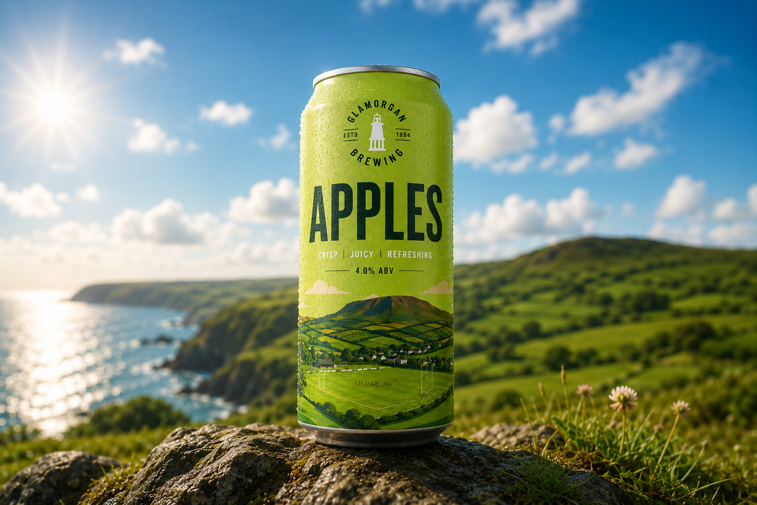 Glamorgan Apples cider can